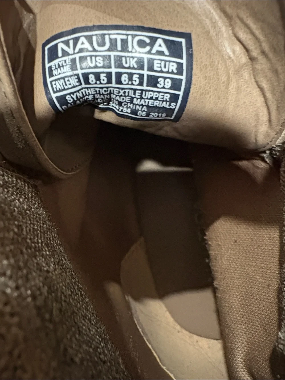 Nautica worn no